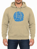 Blue Collar Soul — Desert Sand hoodie, front print