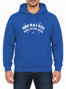 Drum and Bass — Royal Blue hoodie, front print