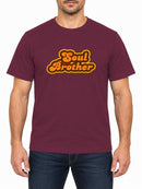 Soul Brother — Burgundy T-shirt, front print