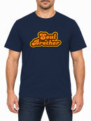 Soul Brother — New French Navy T-shirt, front print