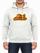 Soul Brother — Arctic White hoodie, front print
