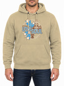 Philly Love and Soul — Desert Sand hoodie, front print