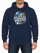 Philly Love and Soul — New French Navy hoodie, front print