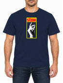 STAX — New French Navy T-shirt, front print