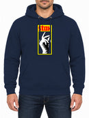 STAX — New French Navy hoodie, front print