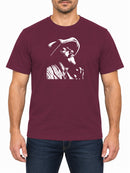 Donny Hathaway — Burgundy T-shirt, front print