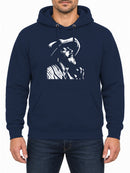 Donny Hathaway — New French Navy hoodie, front print