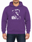 Donny Hathaway — Purple hoodie, front print