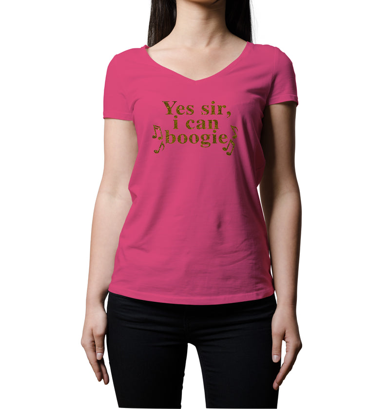 I Can Boogie | Women's V-Neck T-Shirt