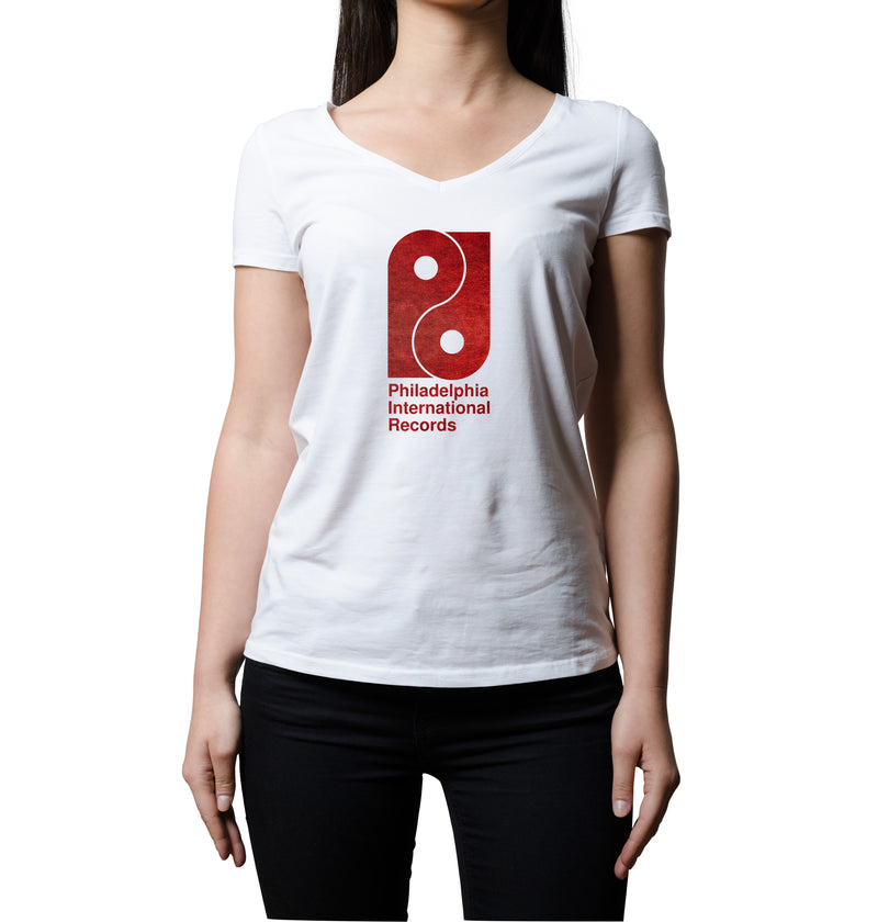 Philly Records | Women's V-Neck T-Shirt