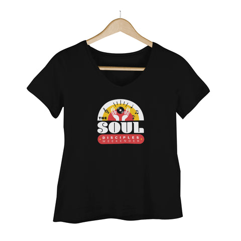 SOUL DISCIPLES | Women's V-Neck T-Shirt