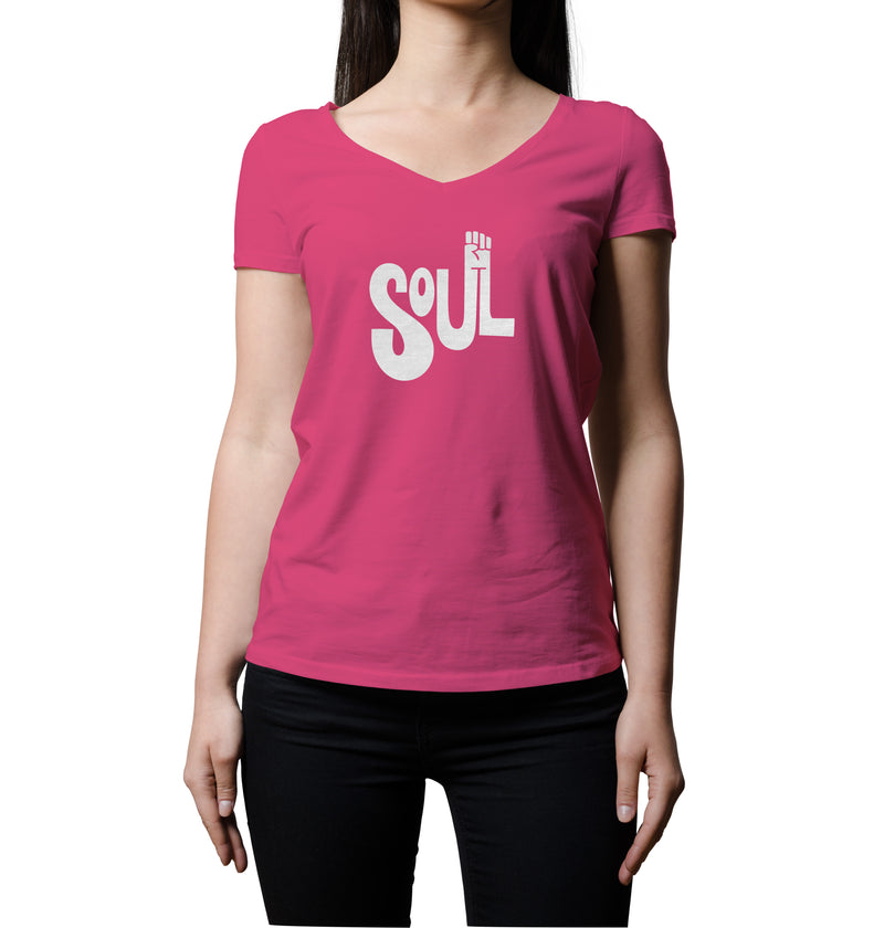 Soul Power | Women's V-Neck T-Shirt