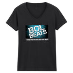 BOL BEATS | Women's V-Neck T-Shirt