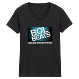 BOL BEATS | Women's V-Neck T-Shirt