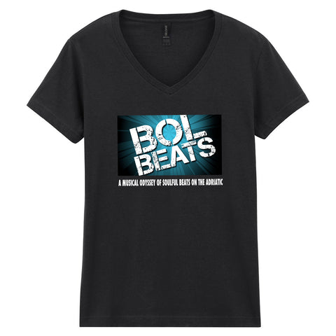BOL BEATS | Women's V-Neck T-Shirt