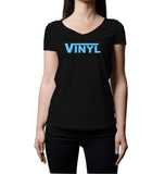 VINYL | Women's V-Neck T-Shirt
