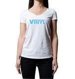 VINYL | Women's V-Neck T-Shirt
