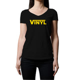 VINYL | Women's V-Neck T-Shirt