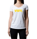 VINYL | Women's V-Neck T-Shirt