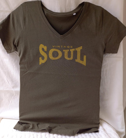 GOLD GLITTER VINTAGE SOUL ladies