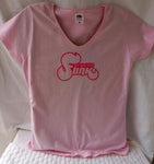 BRIGHT PINK FLOCK "WE GOT THE FUNK" ladies