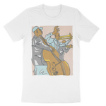 DOUBLE BASS MEN'S WHITE T-SHIRT