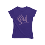 Soul Weekender Diamante Women's Purple T-Shirt
