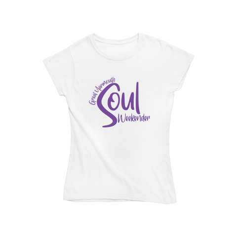 Soul Weekender Women's White Crew Neck T-Shirt